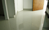 DURACO Deluxe Coating - Light Gray - 3 coat system w/simulated Terrazzo - Storage Room